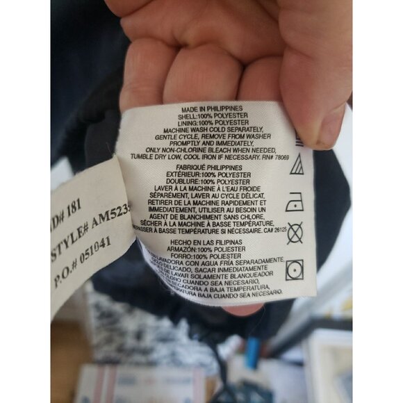 Ashworth Vintage Google Company Logo 1/4 Zip Jacket Red Black White Trim M y2k - Picture 10 of 11